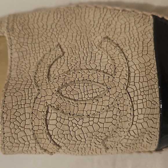 CC Denim Toile Chanel Espadrilles - Picture 8 of 13